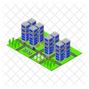 City Building Urban Icon