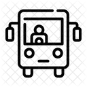 City Bus Public Commute Icon