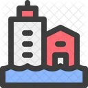 Flood Natural Disaster Icon