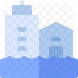 City Flood  Icon