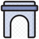 City Gate Gate Monuments Icon