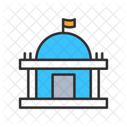 City Government Icon Of Colored Outline Style Available In Svg Png Eps Ai Icon Fonts