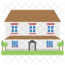 City Hall Meeting House Commercial Building Icon