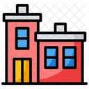 City Hall Meeting House Commercial Building Icon