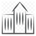 City Hall Meeting House Commercial Building Icon
