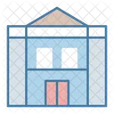 City Hall Meeting House Commercial Building Icon