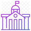 City Hall Building Meeting House Icon