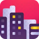 City Building Cityscape Icon