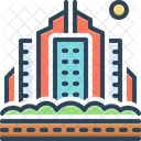 City Building Metropolis Icon