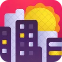City Day City Building Icon