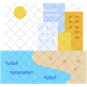 City Building Coast Icon