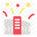 City New Year Celebration Icon