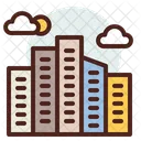 City Building Urban Icon