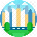 City Building Urban Icon