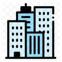 City Building Urban Icon