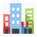 City Buildings Cityscape Icon