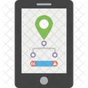 City Map Mobile Navigation Mobile Location Icon