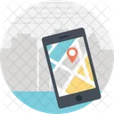 Mobile Pointer Map Icon