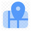 City Map Point Navigation Icon
