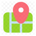 City Map Point Navigation Icon