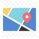 City Maps Navigation Data Visualization Icon