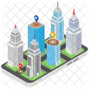 City Navigation Mobile Navigation Mobile App Icon