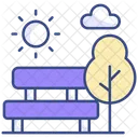 City Park Park Nature Icon