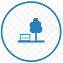 City Park Bench Icon