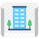 Urban Infrastructure Development Icon