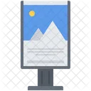 City Poster Banner Icon