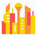 Urban City Skyline Icon
