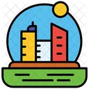 Cityscape Building City Icon