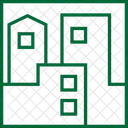 Cityscape square motif  アイコン