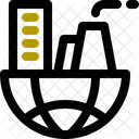 Contaminación de la ciudad  Icono