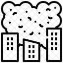 Contaminación de la ciudad  Icono