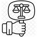 Civil Right Law Justice Icon