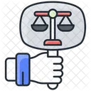 Civil Right Law Justice Icon