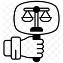 Civil Right Law Justice Icon