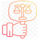 Civil Right Law Justice Icon