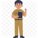 Civil Servant Office Icon