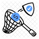Claim Money Chase Money Catching Icon