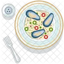Clam Meal Restaurant Icon