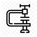 Clamp Home Repair Carpentry Icon