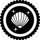 Clams Coin Cryptocoin Icon