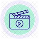 Clap Film Media Icon