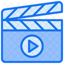 Clapboard Shooting Film Icon