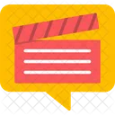 Clapboard Player Subtitles Icon