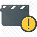 Clapper Clip Movie Icon