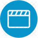 Photography Clapper Board Studio Icon