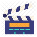 Clapper Board Clapperboard Movie Icon
